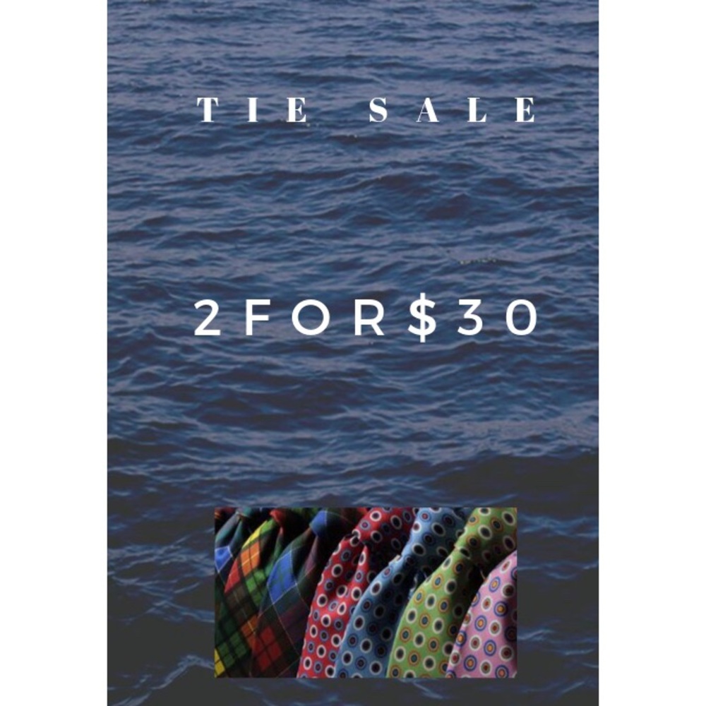 TIE SALE